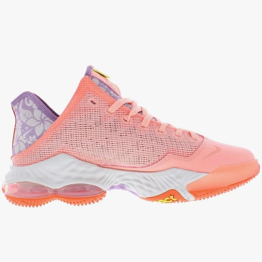 Nike Shoes | [Dq8344-600] Mens Nike Lebron 19 Low 'Hawaii' |size 11.5 - Picture 3 of 10